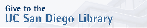 Give to the UC San Diego Libraries