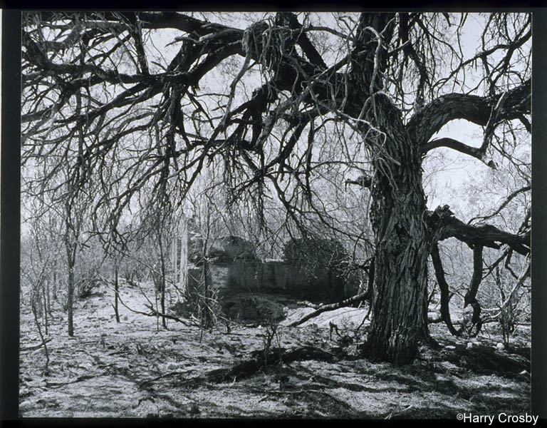 Adobe ruins at Santa Ana, 1974