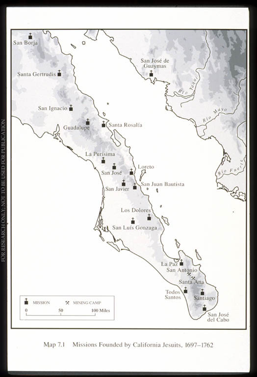 Map of Missions