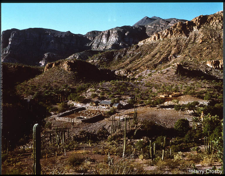 Rancho de Santa Bárbara on the eastern slope of Sierra de San Juan, 1973