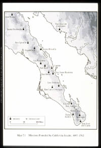 Map of Missions.