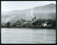 Santa Rosalía: the Boleo mill in action, 1967