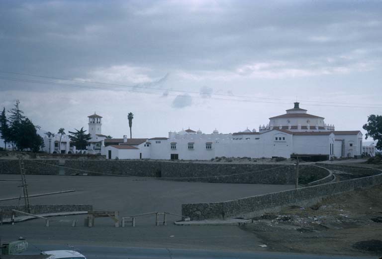 Casino remaining from old Hotel Rivera Pacifico, Ensenada, September 18, 1965