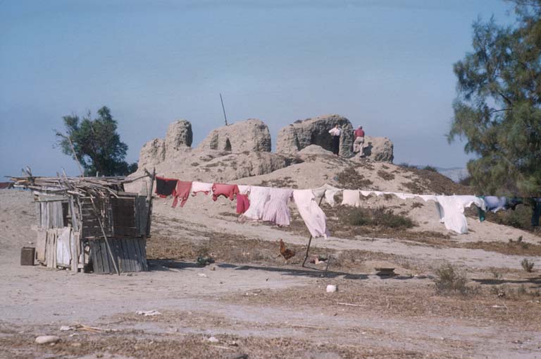 El Rosario, ruins of 2nd mission established, October 12, 1958