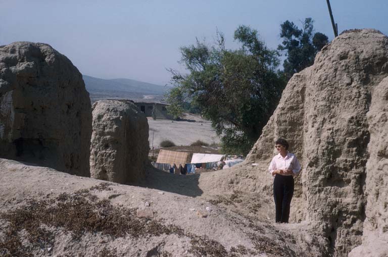 El Rosario, ruins of 2nd mission established, October 12, 1958