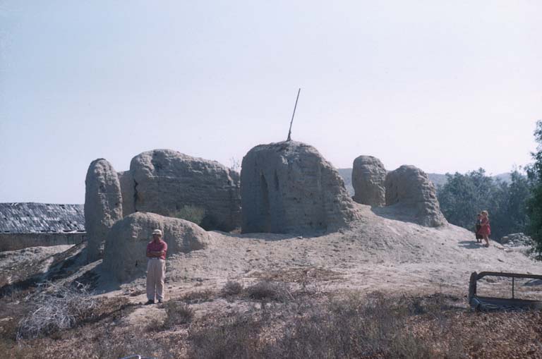 El Rosario, ruins of 2nd mission established, October 12, 1958