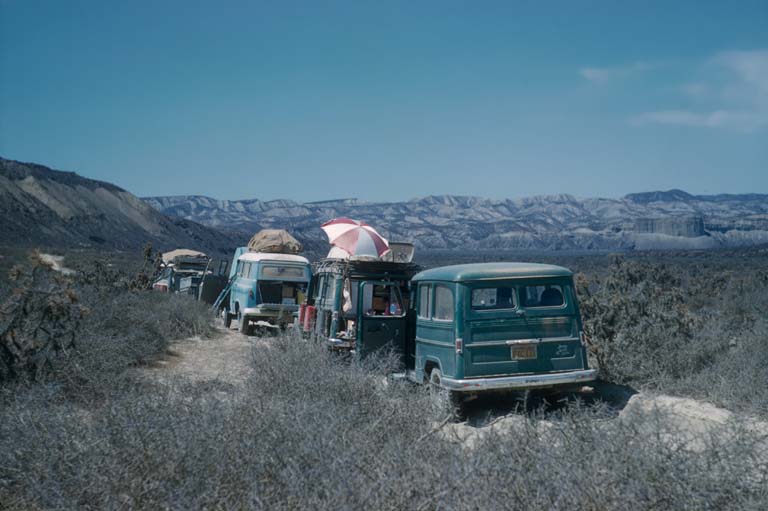 Caravan near El Castillo, September 9, 1960
