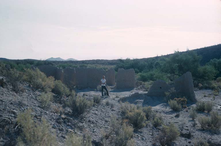 Ruins of old Rancho Buenos Aires (Grosso place), September 9, 1960