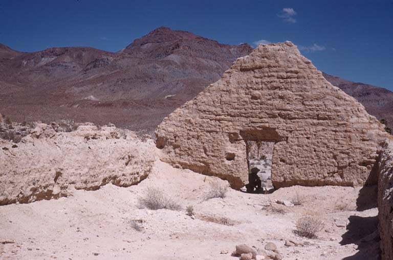 Inside main building Santa Mara ruins, April 18, 1961