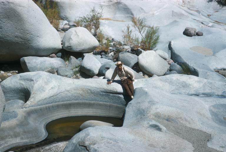 Tinajas in Arroyo Paraso, September 1, 1960