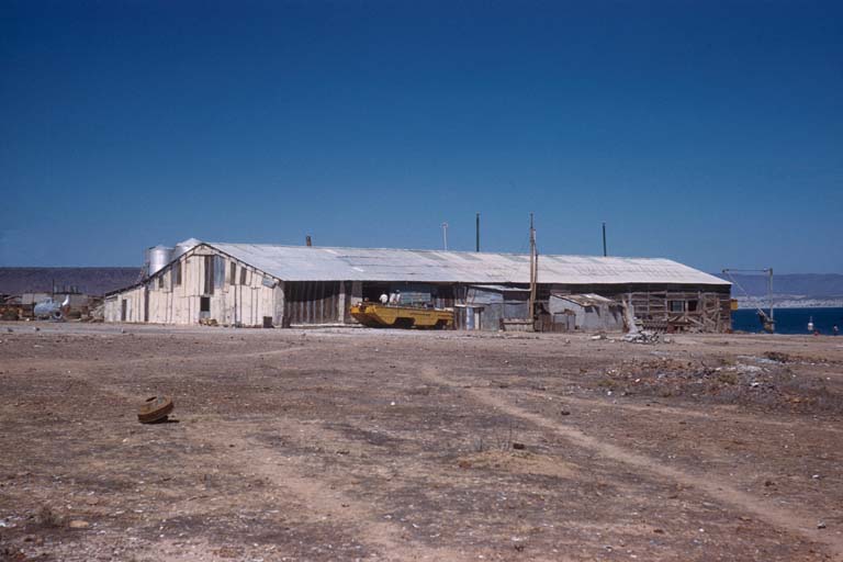 Fish cannery of San Juanico, April 28, 1961