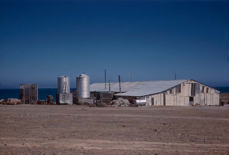 Fish cannery of San Juanico, April 28, 1961