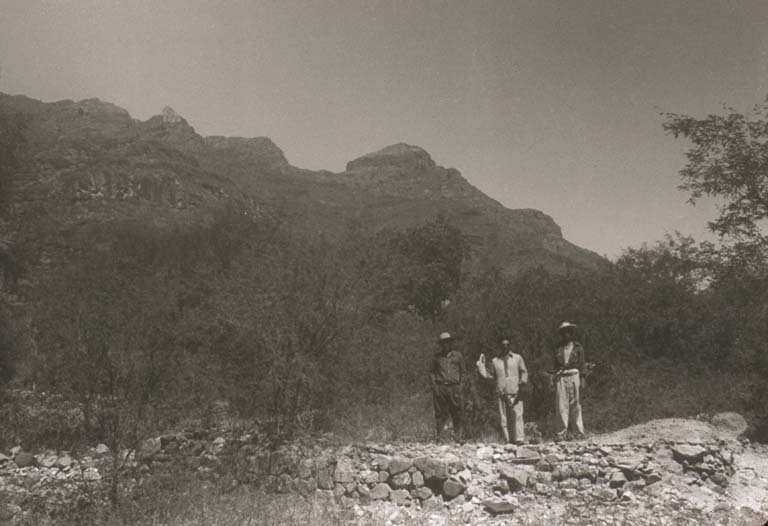 Mission Foundations, Guadalupe, 1953