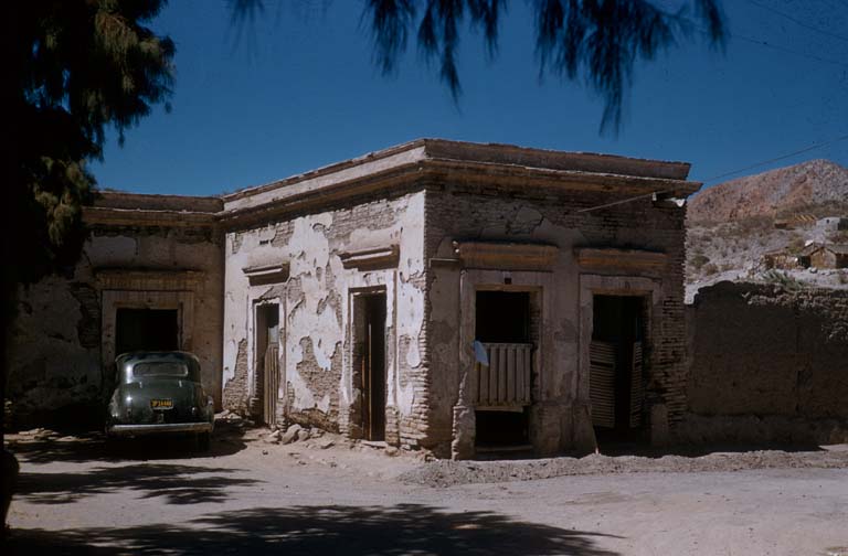 Old cantina in Muleg, April 18, 1956