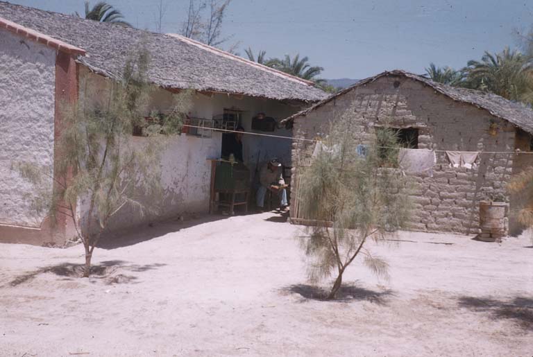 House of M. Meza from rear, San Isidro, April 27, 1957