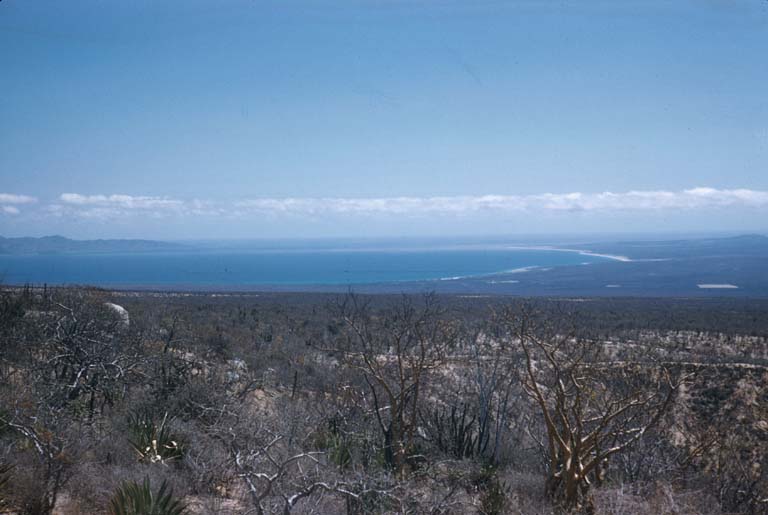 Ventana Bay and Cerralvo Isle, April 22, 1957
