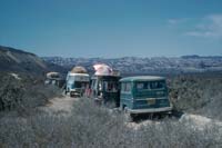 Caravan near El Castillo, September 9, 1960