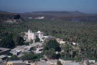 Mission San Ignacio from a mesa, April 23, 1954