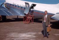 Peter Gerhard about to leave Loreto, April 27, 1961