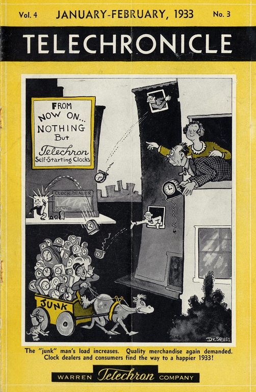 Warren Telechron Company advertisement