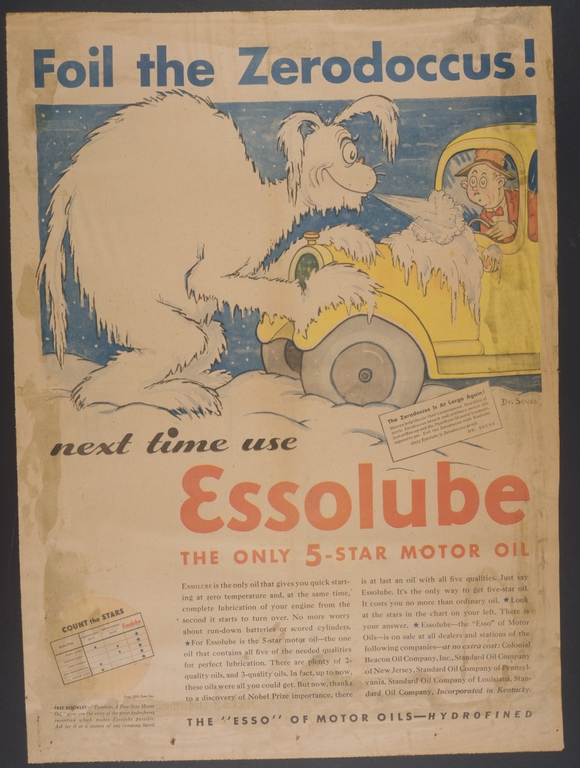 Standard Oil Company - Essolube advertisement
