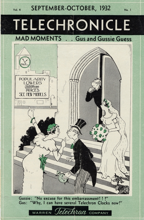 Warren Telechron Company advertisement