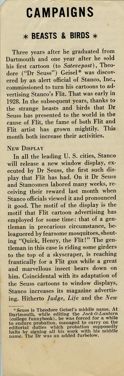 Flit advertisement