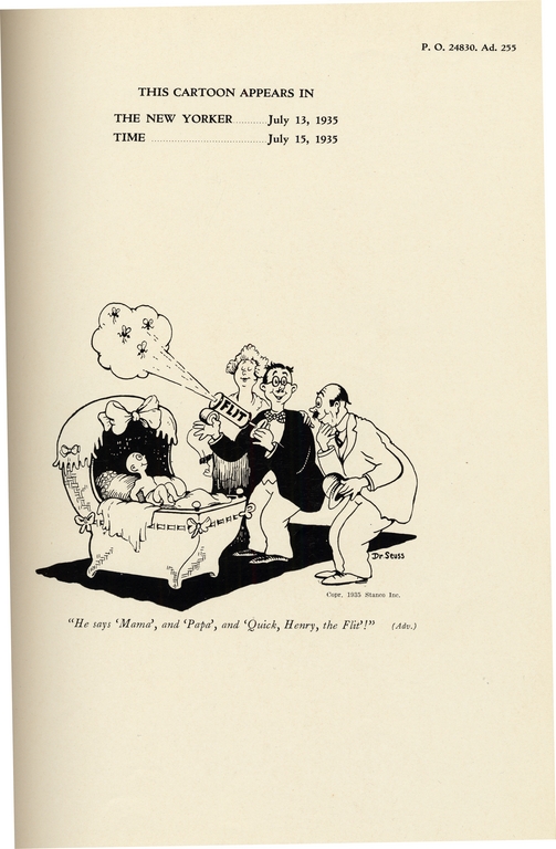 Flit advertisement proof book