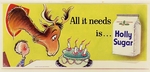 Holly Sugar advertisement