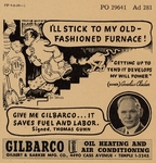 Gilbert and Barker advertisement