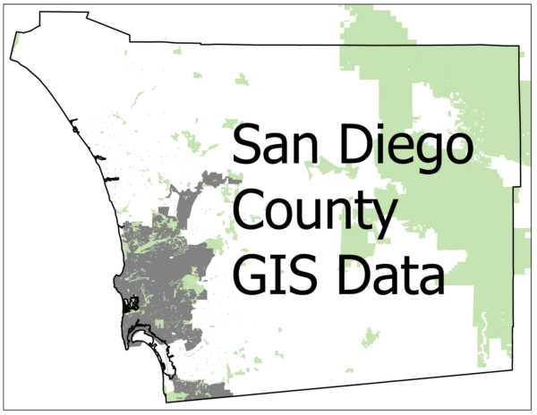 San Diego County GIS Data